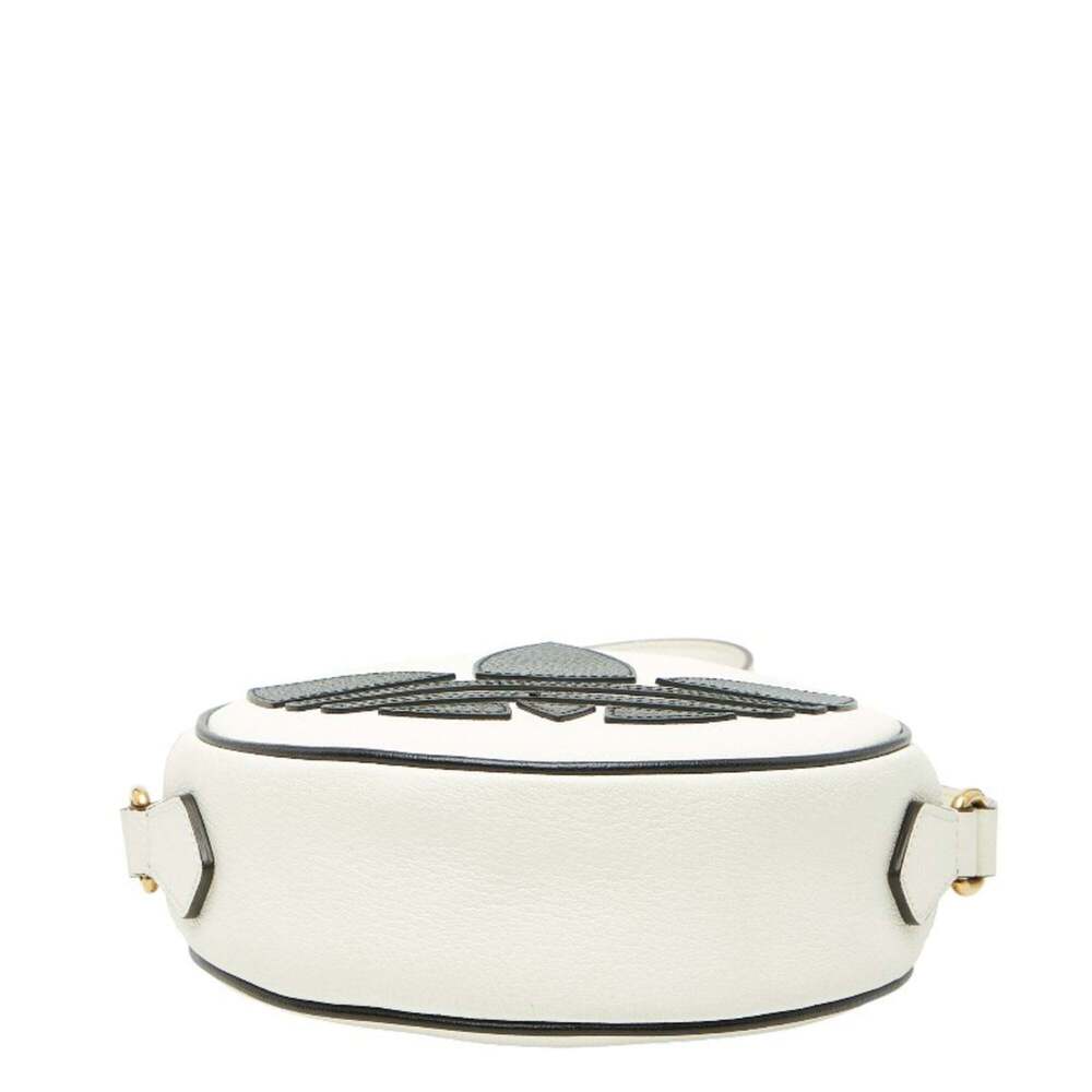 GUCCI Black Leather GG Marmont Shoulder Bag - Picture 3 of 9